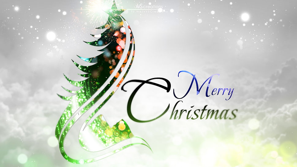 Merry Christmas poster HD wallpaper