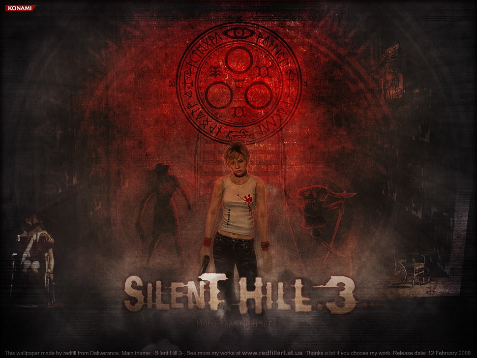 Silent Hill 3 wallpaper, Silent Hill, heather mason, video games, Silent Hill 3 HD wallpaper