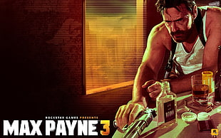 photo of Max Payne digital wallpaper