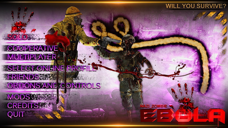 Ebola game application screenshot, Ebola HD wallpaper