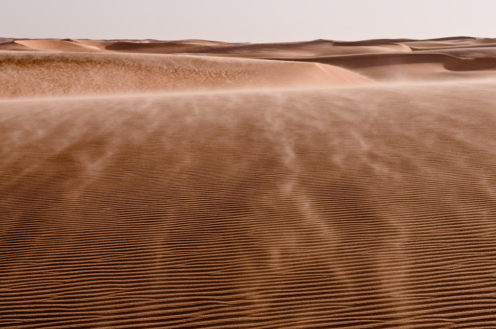 landscape photo of desert HD wallpaper
