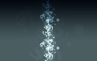 gray and white graphic wallpaper