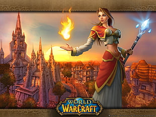 World of Warcraft poster, video games,  World of Warcraft HD wallpaper