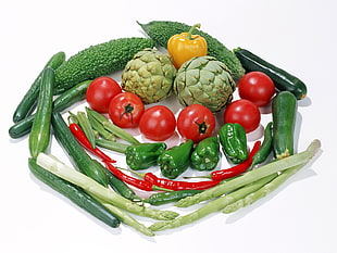 assorted vegetables HD wallpaper