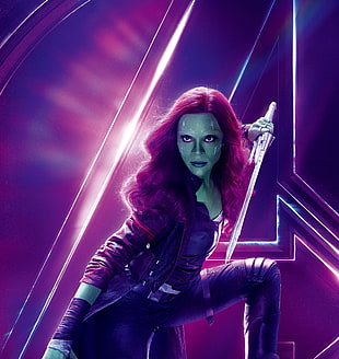 Marvel's Avenger Infinity Wars Gamora HD wallpaper