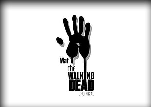 The Walking Dead logo, The Walking Dead HD wallpaper