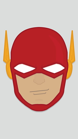 The Flash illustration, superhero, The Flash HD wallpaper