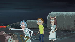 Rick and Morty digital wallpaper, Rick and Morty, Adult Swim, cartoon, Rick Sanchez HD wallpaper