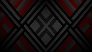 red and white wooden cabinet, abstract, dark, simple, red