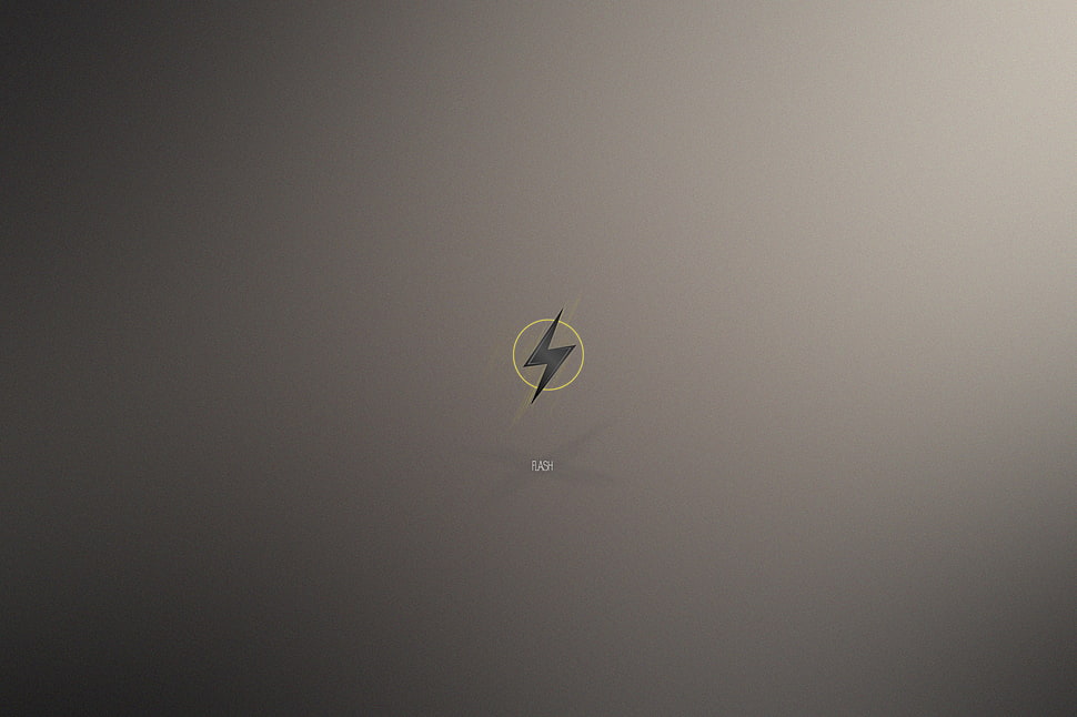 black lightning logo HD wallpaper