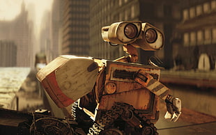 Wall-E wallpaper, WALL·E, robot, Pixar Animation Studios, animated movies HD wallpaper