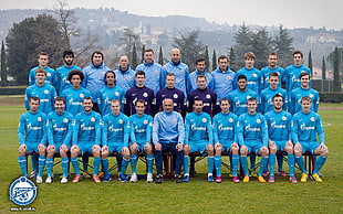 group photo of a soccer team