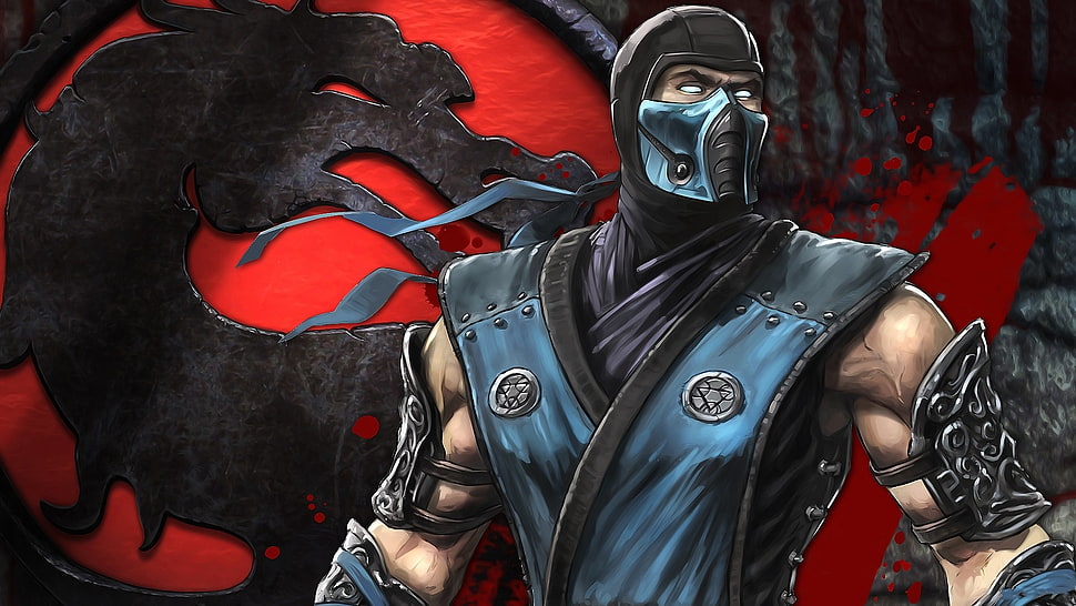 Sub-Zero Mortal Kombat HD wallpaper