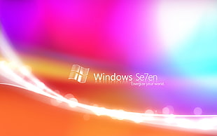 Windows Se7en digital wallpaper