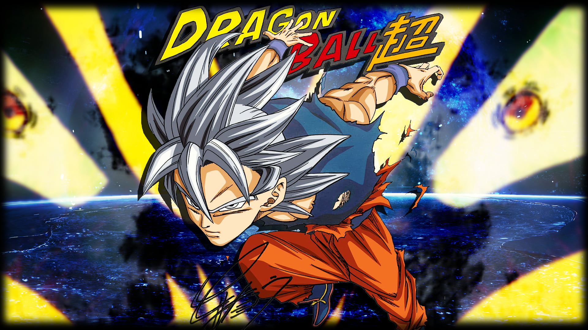 Dragonball Illustration Dragon Ball Super Movie Son Goku Ultra