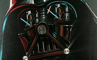 black and red electronic device, Star Wars, Obi-Wan Kenobi, Darth Vader
