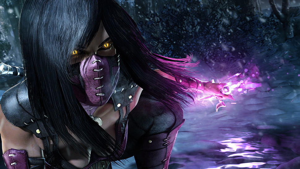 Mortal Kombat Melina illustration HD wallpaper