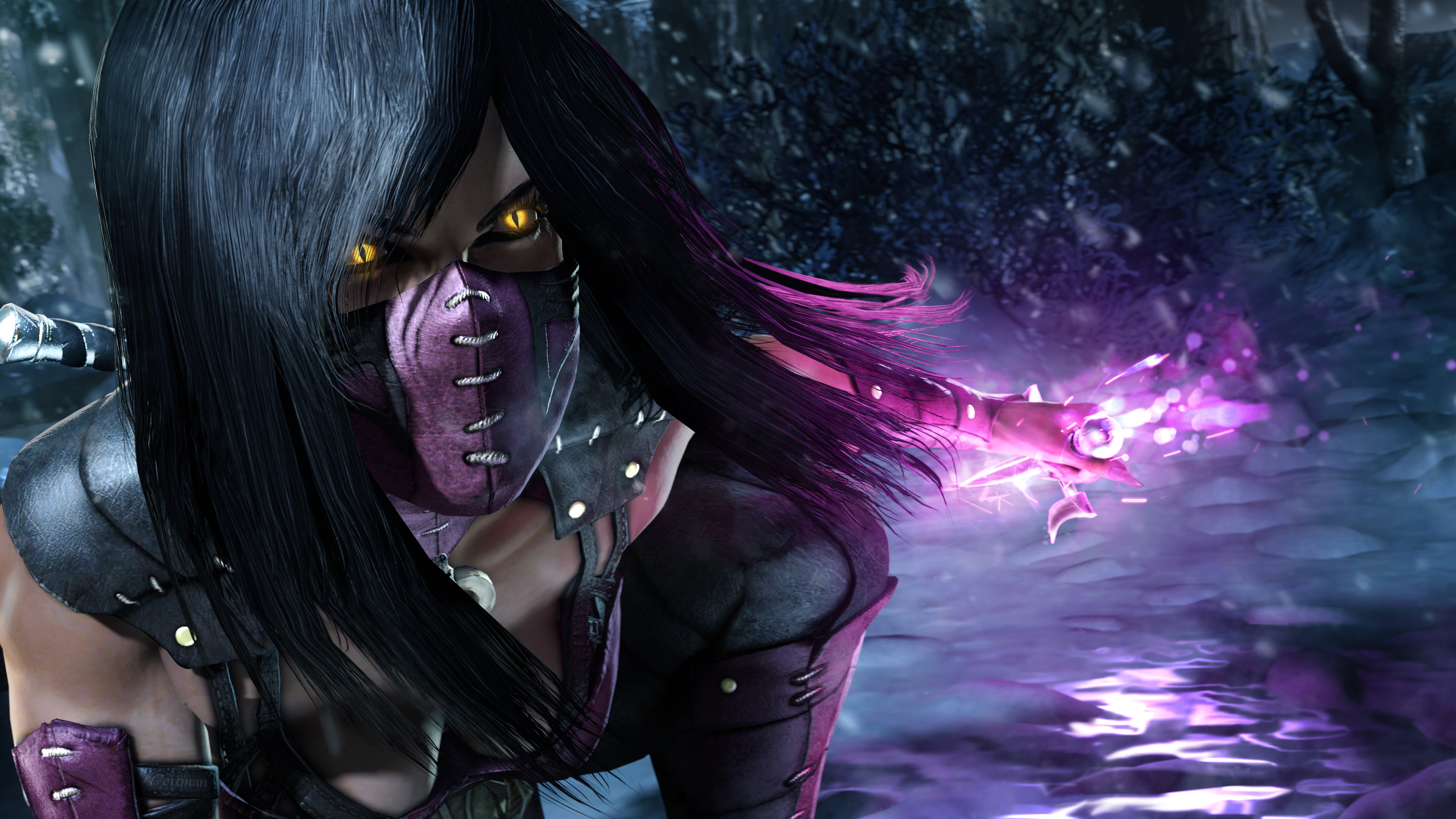 Mortal Kombat Melina illustration