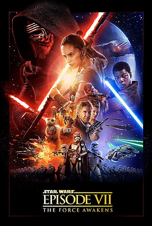 Star Wars graphic wallaper HD wallpaper