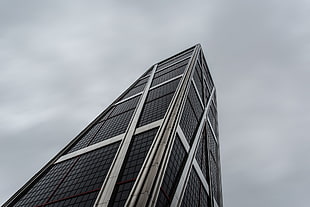 gray high-rise building, architecture, building, skyscraper