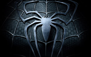 black Spider-Man logo