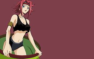woman anime illustration HD wallpaper