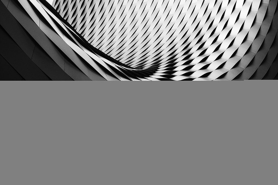 gray spiral illustration HD wallpaper
