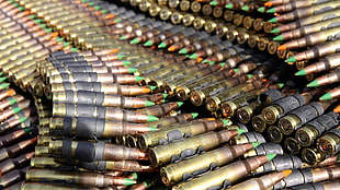 brown ammunition lot, ammunition