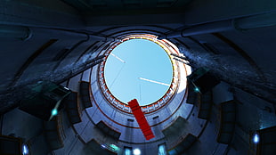 round white building, Mirror's Edge, screen shot, video games, architecture HD wallpaper