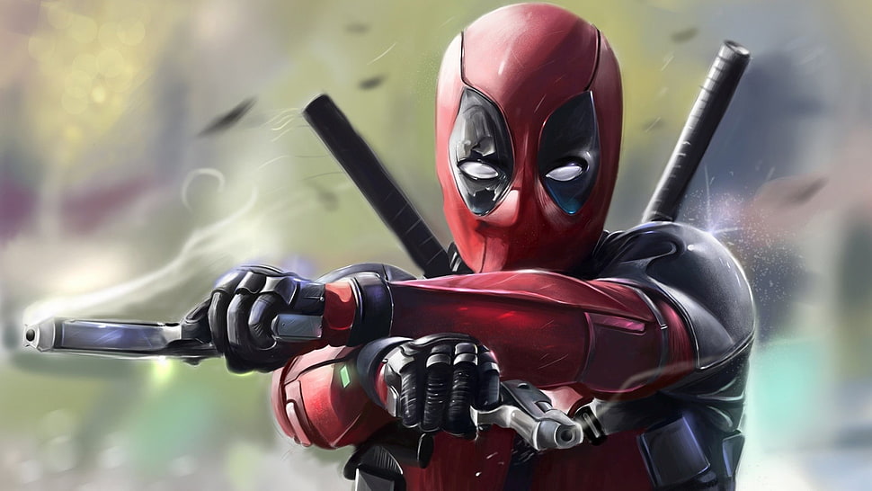 Deadpool digital wallpaper HD wallpaper