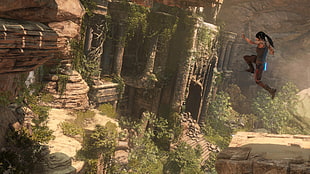 Tomb Raider game application, Lara Croft, PC gaming, Rise of the Tomb Raider, Rise of Tomb Raider HD wallpaper