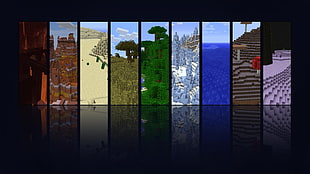 Minecraft game Ad HD wallpaper