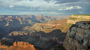 rocky mountain, Grand Canyon, USA, nature, mountains HD wallpaper