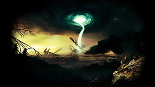 waterspout, Half-Life 2, ruin, Portal (game)