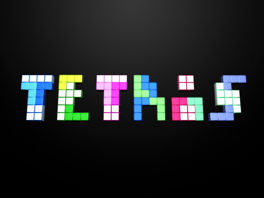 Multicolored Tetris Logo Tetris Video Games Hd Wallpaper Wallpaper Flare