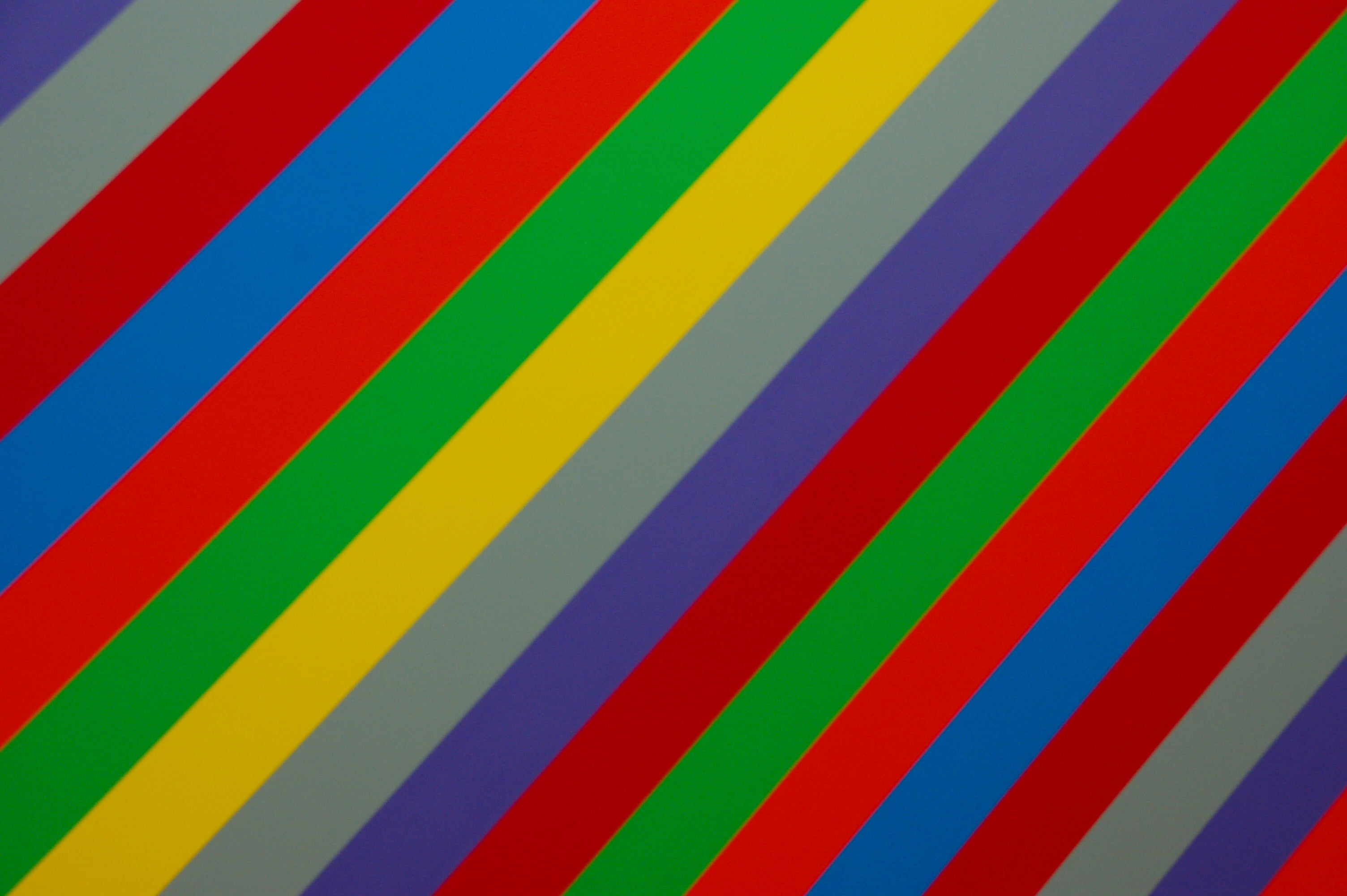 multicolored striped pattern
