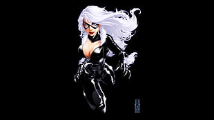Black Cat from Marvel illustration