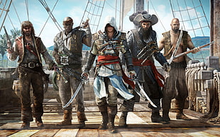 Assassin's Creed 3D illustration HD wallpaper