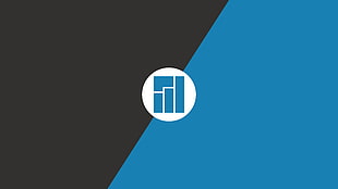 blue and black logo, Manjaro, Linux