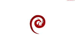 red spiral logo