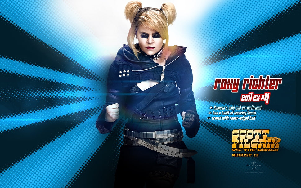 Roxy Richter, Evil Ex, Scott Pilgrim HD wallpaper