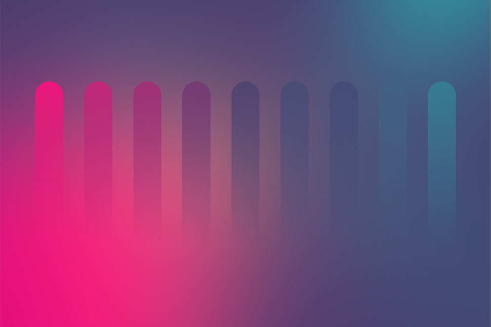 colorful, minimalism, graphic design, gradient HD wallpaper