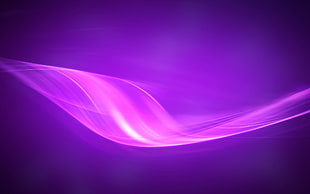 purple wave line wallapper