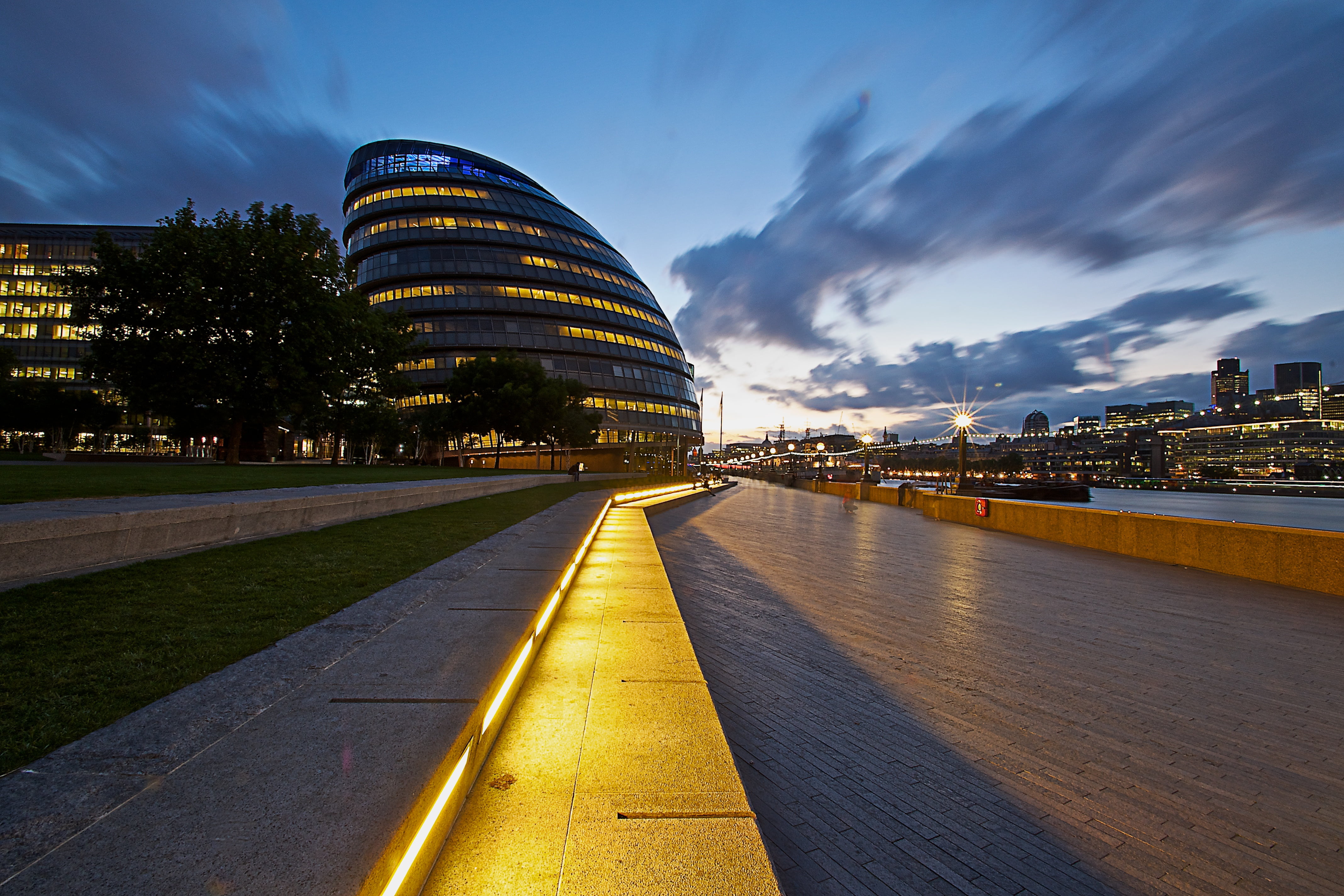 time lapse photography of stadium during golden hour