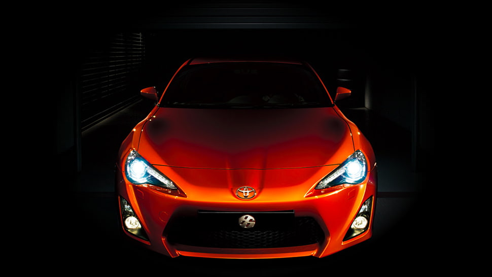 red car HD wallpaper