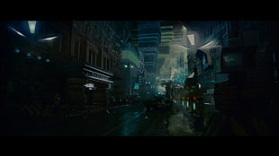 concrete building, movies, Blade Runner