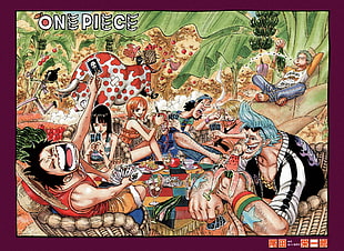 One Piece poster, One Piece, Brook, Nami, Sanji HD wallpaper
