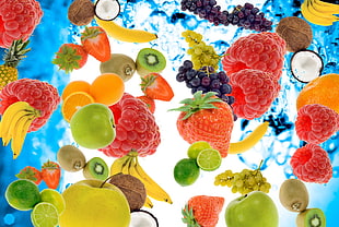 variety of fruits wallpaper