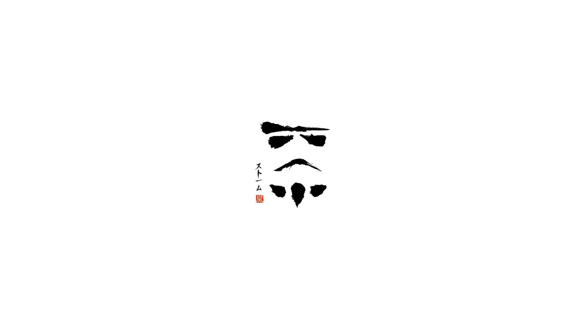 Star Wars Stormtrooper digital wallpaper, stormtrooper, Star Wars, Japanese Art