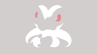 white and pink animal illustration, Pokémon
